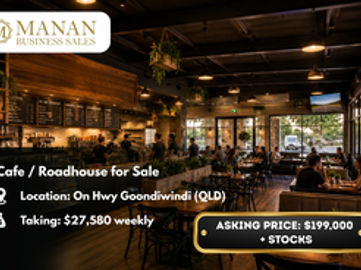 Cafe / Roadhouse for Sale