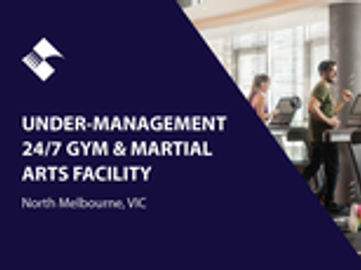 UNDER MANAGEMENT 24/7 GYM & MARTIAL ARTS FACILITY (NORTH MELBOURNE) BFB4453