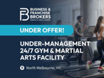 UNDER MANAGEMENT 24/7 GYM & MARTIAL ARTS FACILITY (NORTH MELBOURNE) BFB4453