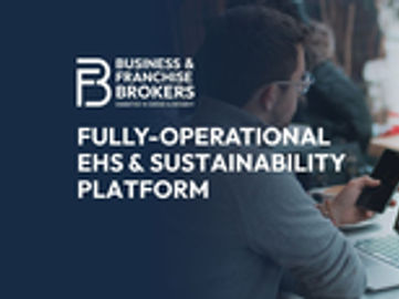 A FULLY OPERATIONAL EHS & SUSTAINABILITY PLATFORM AWAITS BFB4319