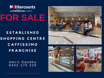 Premium Franchise Café Opportunity in a High-Traffic Shopping Centre