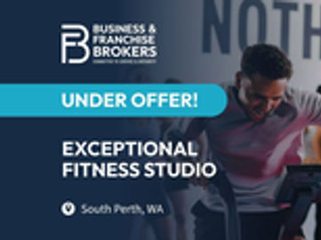 EXCEPTIONAL FITSTOP STUDIO FOR SALE (SOUTH PERTH, WA) BFB4349