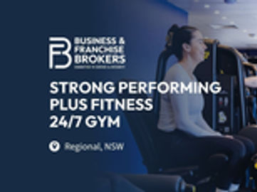STRONG-PERFORMING PLUS FITNESS 24/7 GYM (REGIONAL NSW) BFB4407