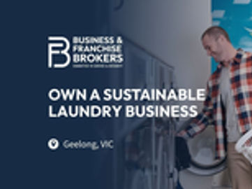 OWN A SUSTAINABLE LAUNDRY BUSINESS IN A THRIVING GEELONG PRECINCT (VICTORIA) BFB4187
