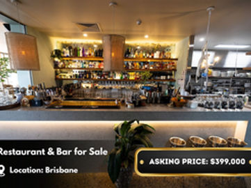 Restaurant & Bar for Sale Brisbane