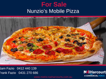 Nunzio's Mobile Pizza - Iconic Long Established Mobile Wood-Fired Pizza Catering Business - SOR/NOR 