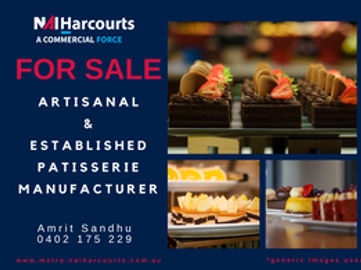 Artisanal & Established Patisserie Manufacturer