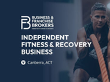 INDEPENDENT FITNESS & RECOVERY BUSINESS FOR SALE (CANBERRA, ACT) BFB4700
