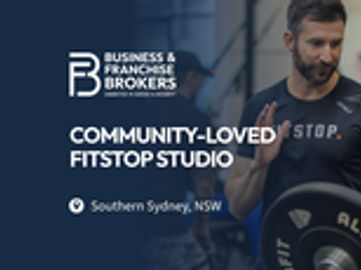 COMMUNITY-LOVED FITSTOP STUDIO FOR SALE (SOUTHERN SYDNEY, NSW) BFB3966