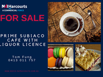 Prime Subiaco Cafe with Liquor Licence - Outstanding Opportunity!