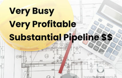 Very Busy, Very Profitable Specialist Contractor