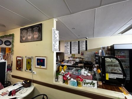 Eclectic cafe in a busy Neighbourhood Shopping Strip.