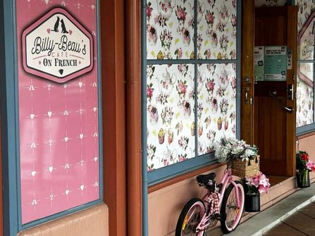 Eclectic cafe in a busy Neighbourhood Shopping Strip.