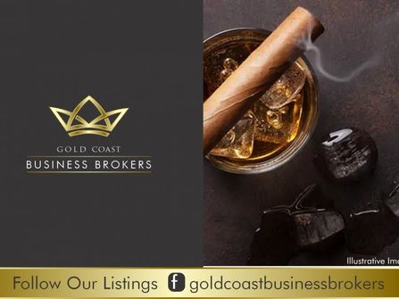 LUCRATIVE TOBACCONIST WITH GOLDEN CASKET IN THE HUB OF SMOKERS