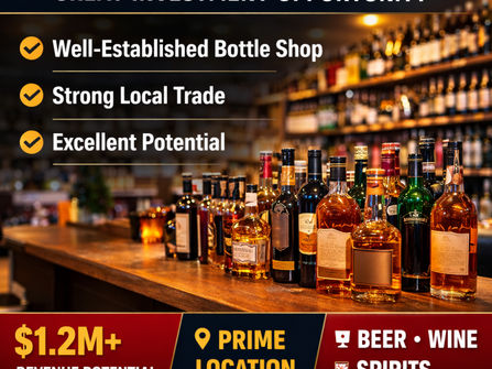Busy Bottle Shop for Sale – Strong Weekly Sales – Prime Location