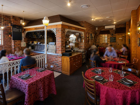 47 Yrs Est Profitable Fully Licensed Restaurant Bar Functions T/O $12K Weekly Two in One offering