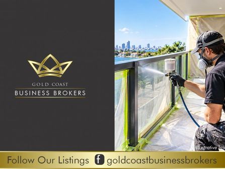 NICHE, ESTABLISHED ALUMINIUM WINDOW AND DOOR SPRAY PAINTING RESTORATION BUSINESS WITH A STRONG FORWARD ORDER BOOK AND FLEXIBLE BUSINESS MODEL