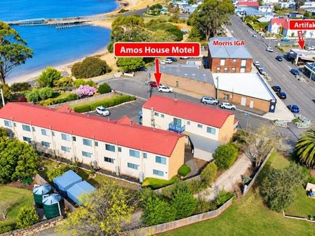 Sea Change East Coast Tasmania 7 Holiday Ensuite Rooms 3 BR Owners Home + Restaurant Freehold