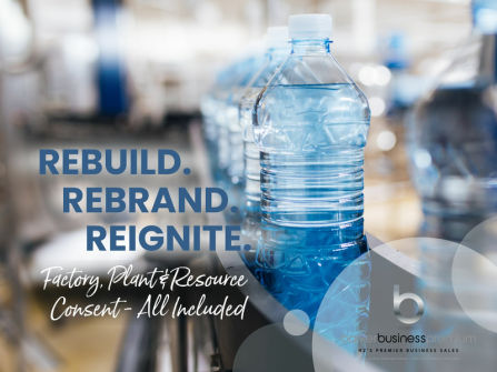 Water Bottling Business AS IS Condition - Water Extraction Consent to 2061