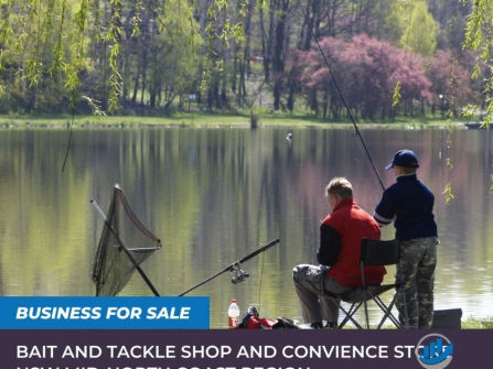 Bait and tackle shop and convenience store for sale