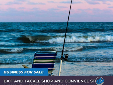 Bait and tackle shop and convenience store for sale