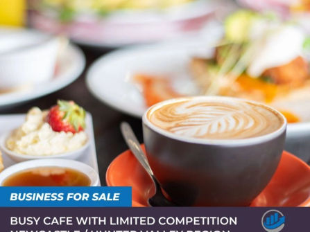 A popular cafe in busy location with a loyal following
