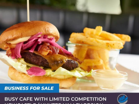 A popular cafe in busy location with a loyal following
