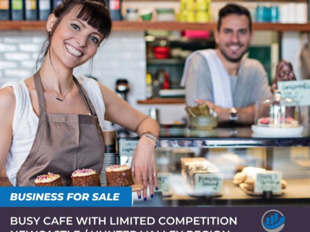 A popular cafe in busy location with a loyal following