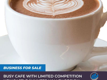 A popular cafe in busy location with a loyal following