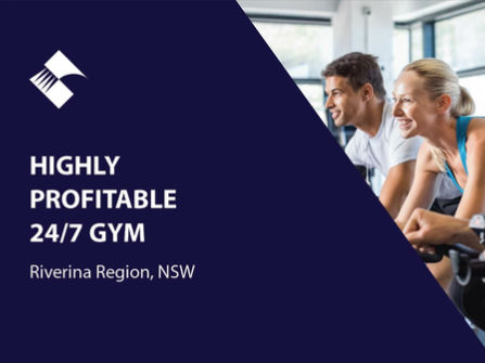 HIGHLY PROFITABLE 24/7 GYM (RIVERINA REGION NSW) BFB2751