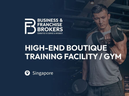HIGH-END BOUTIQUE TRAINING FACILITY / GYM (SINGAPORE) BFB3127