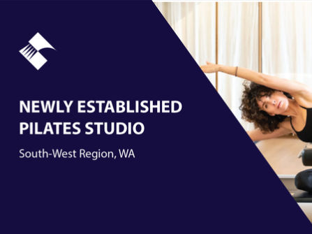 NEWLY ESTABLISHED PILATES STUDIO FOR SALE (SOUTH-WEST REGION, WA) BFB3838