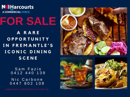 A Rare Opportunity in Fremantle's Iconic Dining Scene