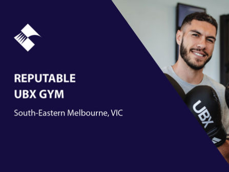 REPUTABLE UBX GYM FOR SALE (SOUTH-EASTERN MELBOURNE) BFB3714