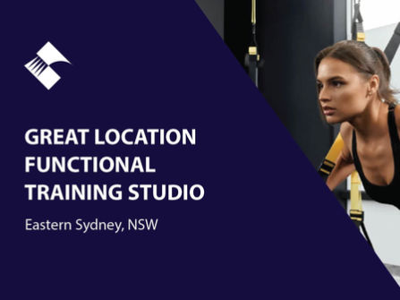 GREAT LOCATION - FUNCTIONAL TRAINING STUDIO (EASTERN SYDNEY) BFB3863