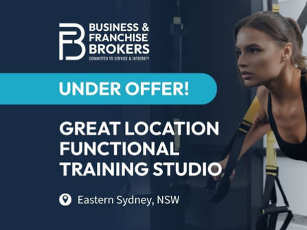 GREAT LOCATION - FUNCTIONAL TRAINING STUDIO (EASTERN SYDNEY) BFB3863