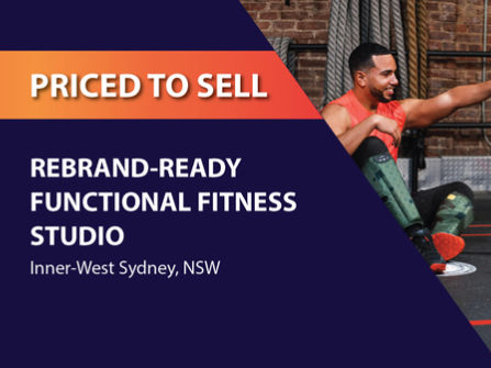 REBRAND-READY FUNCTIONAL FITNESS STUDIO (INNER-WEST SYDNEY) BFB1562