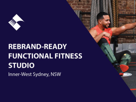 REBRAND-READY FUNCTIONAL FITNESS STUDIO (INNER-WEST SYDNEY) BFB1562