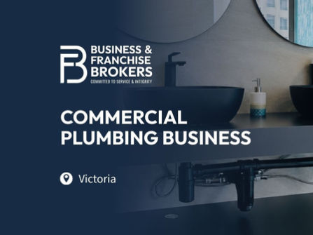 ESTABLISHED COMMERCIAL PLUMBING BUSINESS FOR SALE (VICTORIA) BFB3816