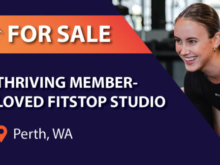 THRIVING & MEMBER-LOVED FITSTOP STUDIO (PERTH) BFB3993