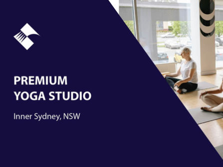 PREMIUM YOGA STUDIO - INNER SYDNEY BFB4186