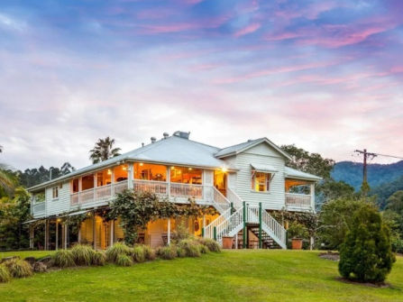 A rare hinterland freehold ideal for faith, community or shared-living groups seeking land, accommodation and a purpose-built gathering destination