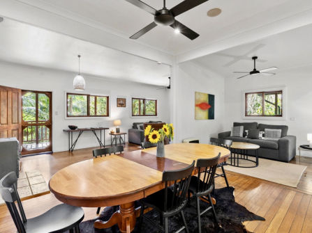 A rare hinterland freehold ideal for faith, community or shared-living groups seeking land, accommodation and a purpose-built gathering destination