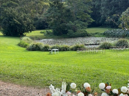 A rare hinterland freehold ideal for faith, community or shared-living groups seeking land, accommodation and a purpose-built gathering destination