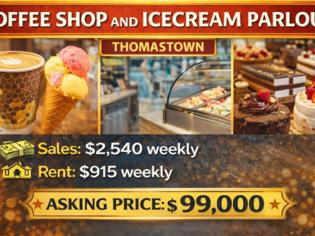 Coffee Shop & Ice Cream Parlour for Sale - Thomastown, VIC