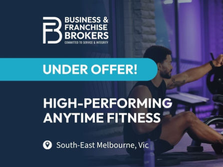 HIGH-PERFORMING ANYTIME FITNESS FOR SALE (SOUTH-EAST MELBOURNE) BFB4333