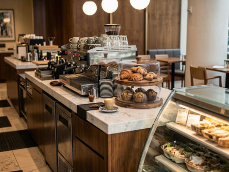 Lobby Cafe in CBD Tower - 5986