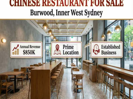 Profitable & Established Chinese Restaurant in the Heart of Burwood