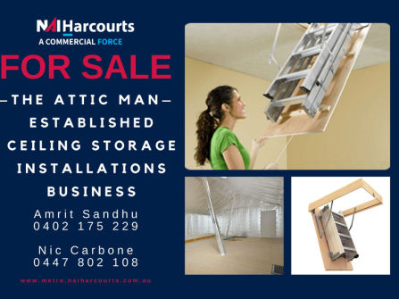 Well-Established Ceiling Storage Installation Business - Strong Reputation & Relationships