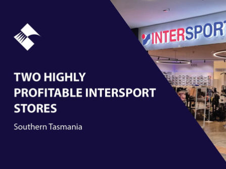 TWO HIGHLY PROFITABLE INTERSPORT STORES (SOUTHERN TASMANIA) BFB4385 & BFB4405